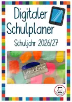 Vorschau - Lehrpläne/Lehrermaterial - Schulplaner / Lehrerkalender / Unterrichtsplaner 2026/27 - Seite 1