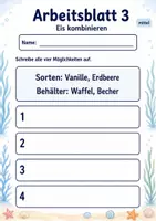 Vorschau - Arbeitsblätter - Möglichkeiten finden Klasse 3 | Mathematik Klasse 3 | 6 Arbeitsblätter als PDF - Seite 3