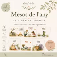 Vista previa - Unidades / Secuencias / Situaciones de Aprendizaje - Mesos de l'any en català per assemblea - Portada