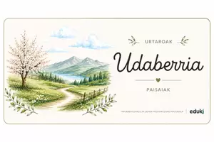 Vista previa - Unidades / Secuencias / Situaciones de Aprendizaje - Urtaroak - Paisaiak | Batzarrerako kartelak - Portada