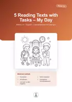 Vorschau - Arbeitsblätter - My Day – 5 englische Lesetexte mit Aufgaben & Lösungen | Klasse 3–4 - Deckblatt