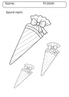 Vorschau - Arbeitsblätter - wachsendes Materialpaket Graphomotorik - Seite 3