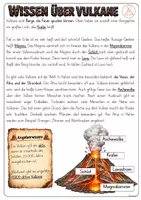 Vorschau - Mal- und Bastelvorlagen - Materialpaket Vulkane – Sachunterricht Klasse 3/4 / Rund um den Vulkan – Tafelmaterial, Aufklappmodell & ExperimentRund um den Vulkan – Tafelmaterial, Aufklappmodell & Experiment - Seite 3