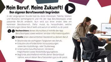 Vorschau - Unterrichtsreihen - 3. Mein Beruf. Meine Zukunft! Den eigenen Berufswunsch begründet vorstellen - Seite 2