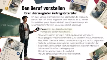 Vorschau - Unterrichtsreihen - 3. Mein Beruf. Meine Zukunft! Den eigenen Berufswunsch begründet vorstellen - Seite 3