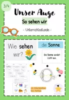 Vorschau - Stundenentwürfe - Wachsendes Materialpaket: Unser Auge (Kl. 3/4) - Seite 1