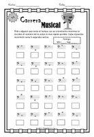 Vista previa - Hojas de trabajo - Carrera Musical - Notas en clave de fa - página 3