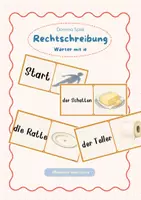 Vorschau - Spiele - Domino Spiel | Rechtschreibung Wörter mit Doppelkonsonanten - Deckblatt