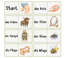 Vorschau - Spiele - Domino Spiel | Rechtschreibung Wörter mit ie - Seite 2
