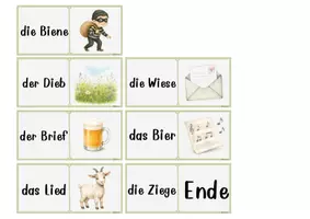 Vorschau - Spiele - Domino Spiel | Rechtschreibung Wörter mit ie - Seite 3