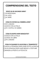 anteprima - Esercizi - STORIE D'ESTATE CON COMPRENSIONE DEL TESTO - Pagina 3