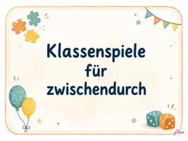 Vorschau - Spiele - Klassenspiele für zwischendurch - Seite 1