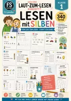 Vorschau - Unterrichtsreihen - XXL Lesen mit Silben – Systematischer Leselehrgang Klasse 1 | 340+ Seiten | DaZ | Differenziert | Laut-zum-Lesen-Konzept - Deckblatt