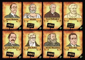 Aperçu - Jeux - CARTE TIMELINE HISTOIRE DE L'ATOME - Page 2