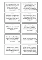 Vorschau - Spiele - BACK TO SCHOOL (FROM SUMMER BREAK) - Conversation Cards - Seite 3
