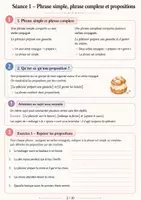 Aperçu - Préparation de séance / Séance complète - Ressource complète : la phrase complexe (4e / 3e) - Page 2
