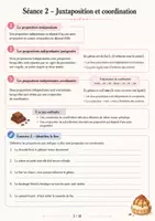 Aperçu - Préparation de séance / Séance complète - Ressource complète : la phrase complexe (4e / 3e) - Page 3