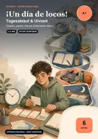 Vorschau - Arbeitsblätter - Spanisch Vertretungsstunde A1 | Tagesablauf & Uhrzeit | 5–45 Minuten - Deckblatt
