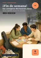 Vorschau - Arbeitsblätter - Spanisch Vertretungsstunde A2 | Wochenende planen | 5–45 Minuten - Deckblatt