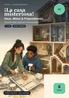 Vorschau - Arbeitsblätter - Spanisch Vertretungsstunde A1 | Haus & Präpositionen | 5–45 Minuten - Deckblatt