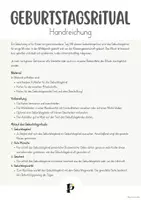 Vorschau - Bildkarten - Geburtstagsritual für die Grundschule - Seite 2