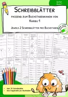 Vorschau - Arbeitsblätter - Buchstaben schreiben lernen – über 70 Blätter | Klasse 1 - Deckblatt