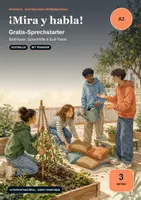 Vorschau - Arbeitsblätter - Spanisch A2 Sprechstarter | Bildimpuls, Sprachhilfe & Exit-Ticket - Deckblatt
