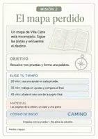 Vorschau - Arbeitsblätter - Spanisch A1 Escape Room | El mapa perdido | analog & ohne Vorbereitung - Seite 1