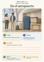 Vorschau - Arbeitsblätter - Spanisch A2 Sprechstarter Reise & Wetter | 6 visuelle Bildimpulse - Seite 2