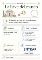 Vorschau - Arbeitsblätter - Spanisch A1 Escape Rooms – alle 5 Missionen | analog & ohne Vorbereitung - Seite 1