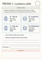 Vorschau - Arbeitsblätter - Spanisch A2 Escape Room | El itinerario imposible | analog & ohne Vorbereitung - Seite 2