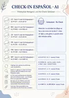 Vorschau - Arbeitsblätter - Check-in Español A1 – 6 Förderpfade à 12 Minuten plus Re-Check - Seite 1