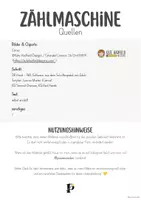 Vorschau - Anderer Materialtyp - Zählmaschine | 3D-Druckdatei mit Schildern - Seite 1
