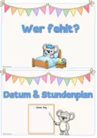 Vorschau - Poster - Morgenkreis Moderation - Strukturbuch I Koalaklasse - Seite 2