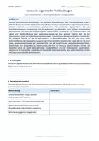 Vorschau - Arbeitsblätter - Arbeitsblatt Chemie Klasse 11 - Isomerie organischer Verbindungen - Deckblatt