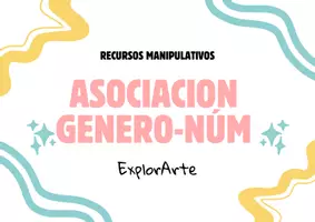 Vista previa - Unidades / Secuencias / Situaciones de Aprendizaje - ASOCIACION GENERO-NUM VOCABULARIO - Portada