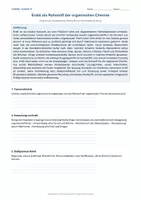 Vorschau - Arbeitsblätter - Arbeitsblatt Chemie Klasse 11 - Erdöl als Rohstoff der organischen Chemie - Deckblatt
