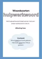 Voorbeeld - Posters woordsoorten staal 2 - Pagina 1