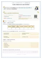 Vorschau - Arbeitsblätter - Dezimalsystem & Stellenwert Klasse 5 – Arbeitsblätter - Seite 3