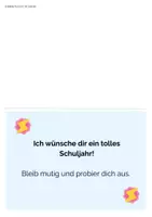 Vorschau - Poster - Schuljahresbeginn - Willkommens-Faltkarten - Seite 3