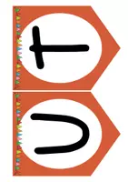 Vorschau - Anderer Materialtyp - Wimpel Fächer (Wimpelketten Deutsch, Mathe - Seite 3