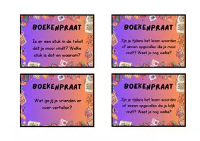 Voorbeeld - Lezen: Praatkaartjes om te bespreken na het lezen - Pagina 3