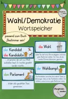 Vorschau - Bildkarten - Wahl / Demokratie - Wortspeicher (passend zum Buch "Bestimmer sein") - Deckblatt