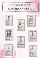 Vorschau - Spiele - Sag es nicht! - Weihnachten - Deckblatt