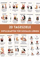 Vorschau - Spiele - Soziales Lernen Grundschule – 20 Tagesziele - Impulskarten für soziales Lernen in der Grundschule - Klassengemeinschaft stärken - Deckblatt
