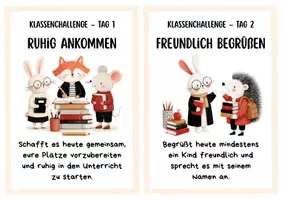 Vorschau - Spiele - Soziales Lernen - 10-Tage-Klassenchallenge, Klassengemeinschaft & Tagesziele für die Grundschule - Seite 2