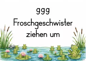 Vorschau - Spiele - 999 Froschgeschwister ziehen um - Zahlenstrahl/ Visualisierung ZR 1000 - Seite 1