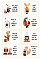 Vorschau - Fördermaterial/Inklusion - Mutmachkarten für die Grundschule – Positive Botschaften und Lobkarten für Kinder - Motivationskarten für Kinder - Seite 2