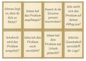 Vorschau - Anderer Materialtyp - Lerncoaching - Gesprächsimpulskarten Lerncoachinggespräch | Klasse 5-10 - Seite 3