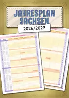 Vorschau - Lehrpläne/Lehrermaterial - Jahresplan / Stoffverteilungsplan Sachsen 2026/27 - Deckblatt